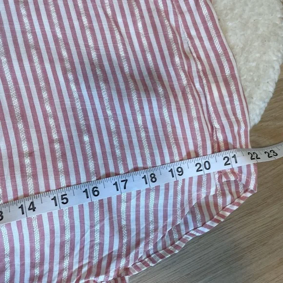 Universal Thread Pinstripe Button Up Shirt - Picture 9 of 12